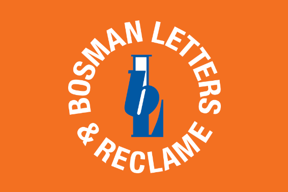 Bericht Bosman letters & reclame bekijken